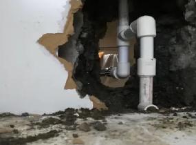 港闸厨房下水管道漏水检测
